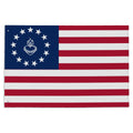 Sacred Heart of Jesus Betsy Ross American Flag 13 Stars
