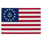 Sacred Heart of Jesus Betsy Ross American Flag 13 Stars