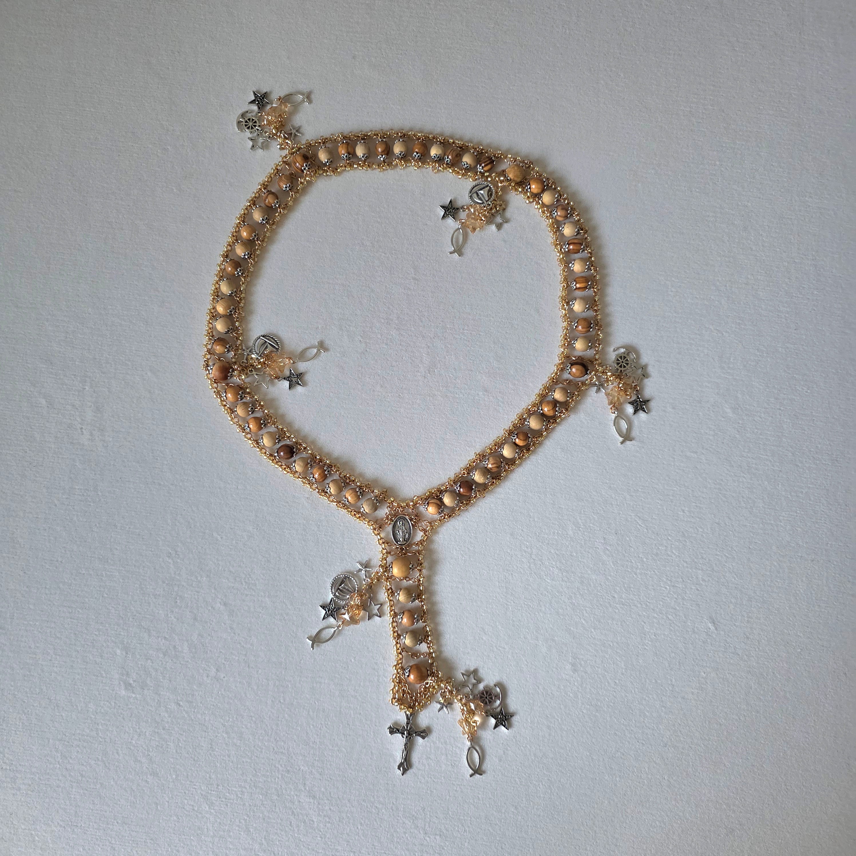 Custom Beaded Stairway to Heaven/Jacob's Ladder Rosary