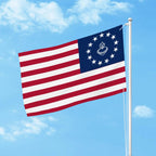 Sacred Heart of Jesus Betsy Ross American Flag 13 Stars